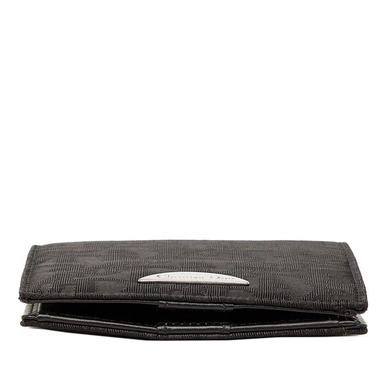 Dior Oblique Jacquard Nylon Leather Wallet