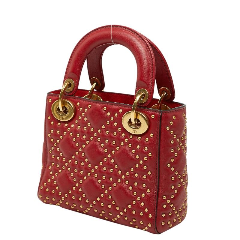 Dior Mini Lady Dior Lambskin 2way bag