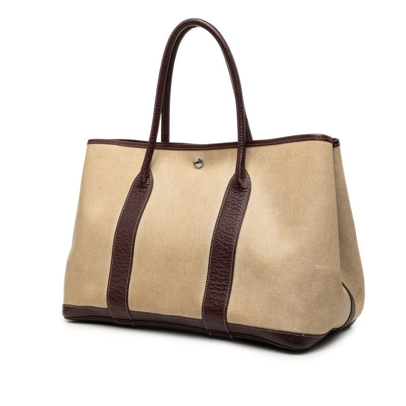 Hermes Garden Party PM Toile H Negonda Handbag