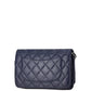 Chanel Coco Mark Matelasse Caviar Skin Chain Wallet