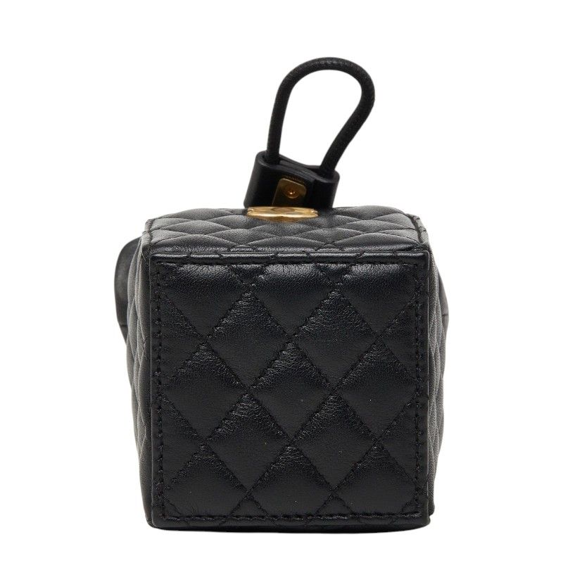 Chanel Matelasse Coco Mark Lambskin Drawstring Shoulder Bag
