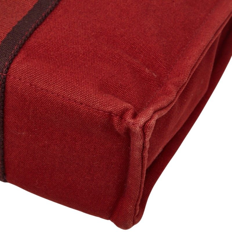 Hermes Fourre Tout PM Canvas Tote Bag