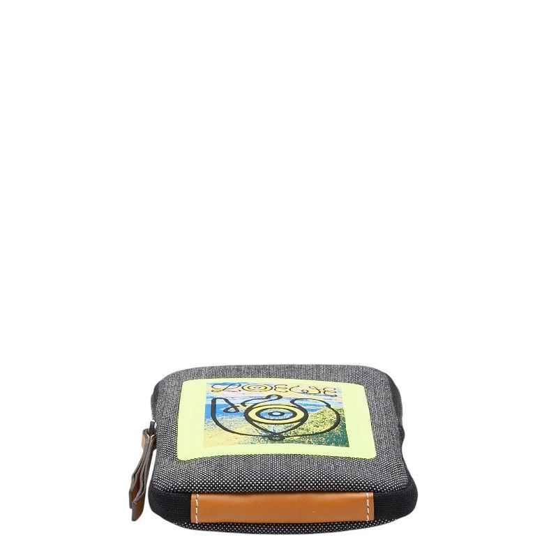 Loewe Eye Nature Case Canvas Shoulder Bag