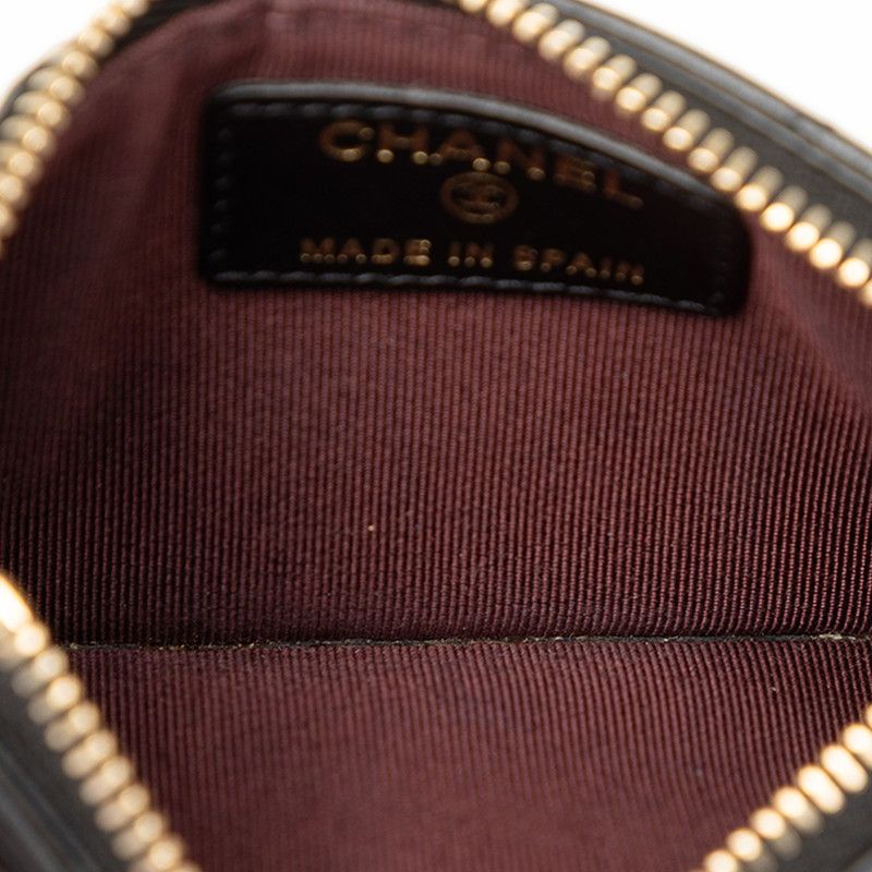 Chanel Matelasse Lambskin Coin Case