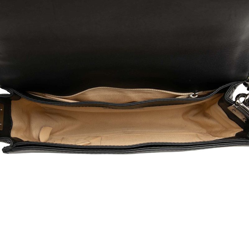 CHANEL Boy Chanel Lambskin Shoulder Bag