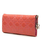 Dior Cannage Lady Dior Patent Leather Long Wallet