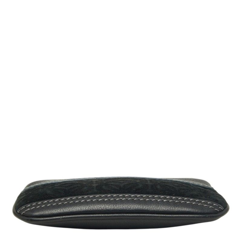 Loewe Anagram Leather Suede Coin Case