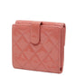 Chanel Matelasse Cocomark Patent Leather Compact Wallet