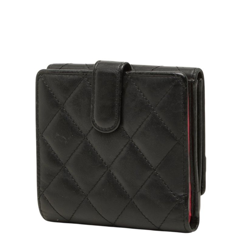 Chanel Matelasse Cambon Leather Wallet
