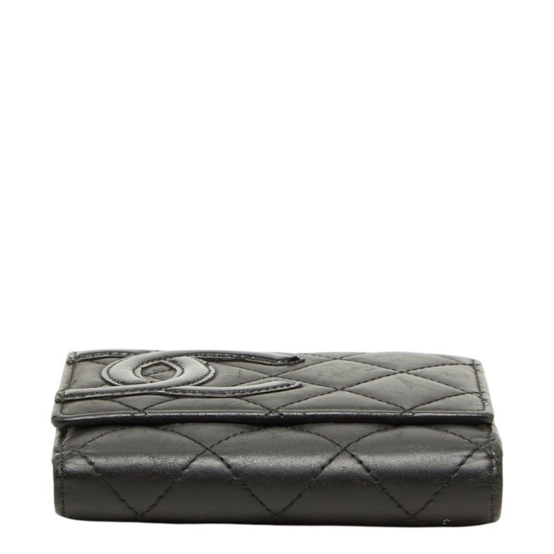 Chanel Matelasse Cambon Leather Wallet