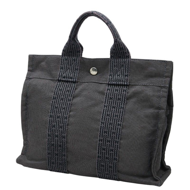 Hermes Herline PM Canvas Tote Bag