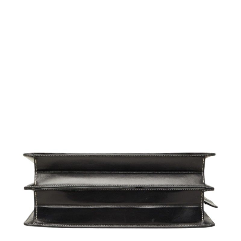 Dior Logo Flap Leather Handbag