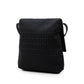 FENDI Zucchino Canvas Leather Shoulder Bag