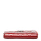 CHANEL Matelasse Patent Leather Coin Case