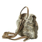 Fendi Zucca Fur Suede Backpack