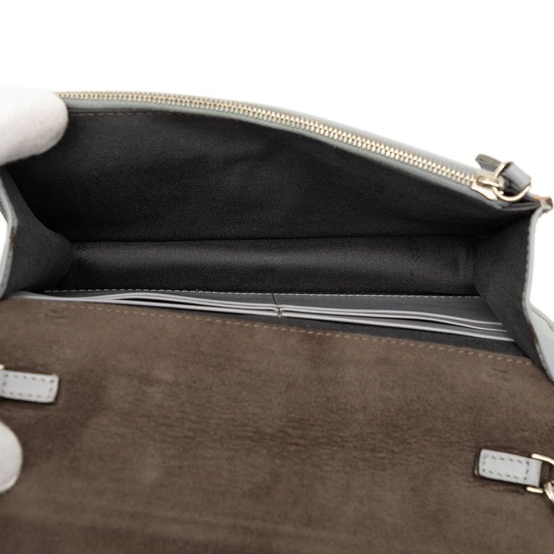 Fendi Studs Leather Chain Shoulder Bag