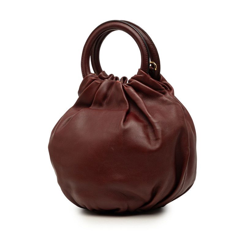 Loewe Anagram Bounce Leather 2way Handbag