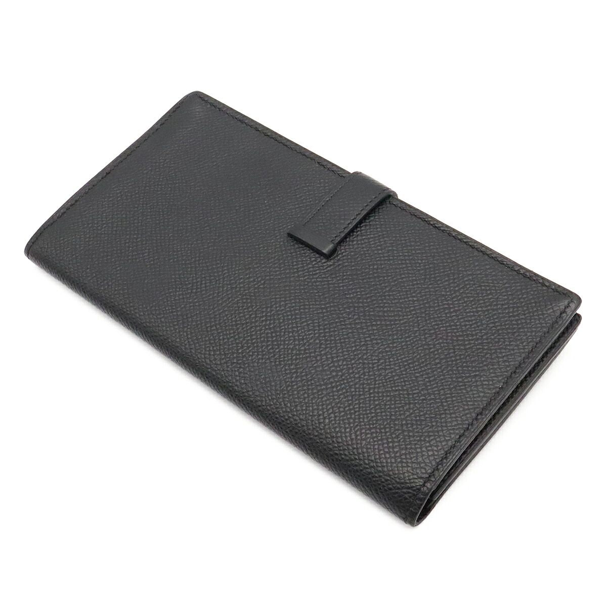 Hermes B�arn Souffl� Leather Long Wallet