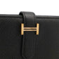 Hermes B�arn Souffl� Leather Long Wallet