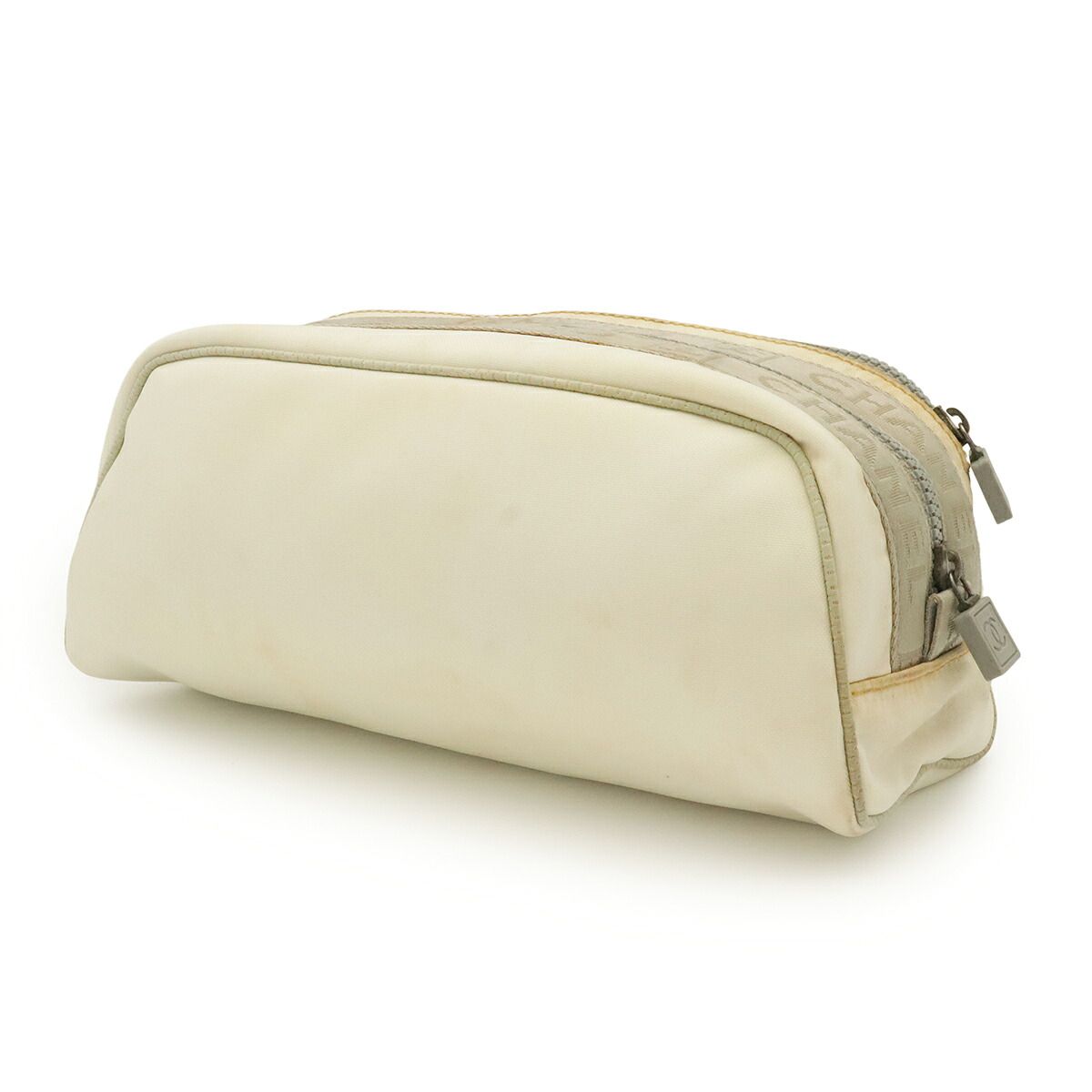 Chanel Camellia Nylon Pouch