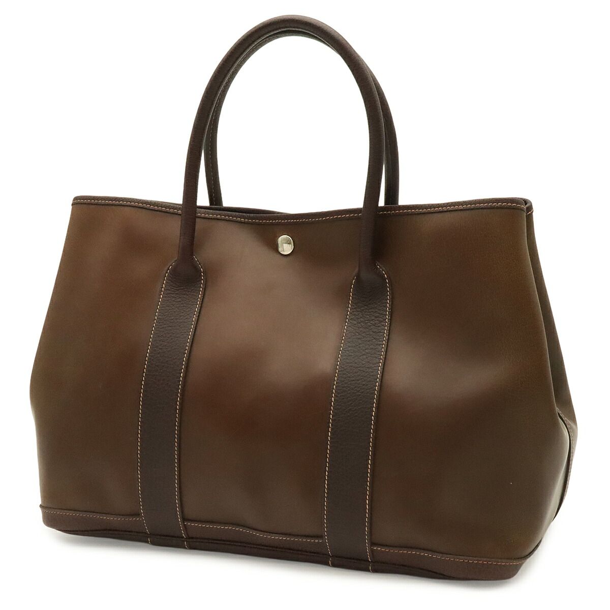 Hermes Garden Party PM Amazonia Tote Bag