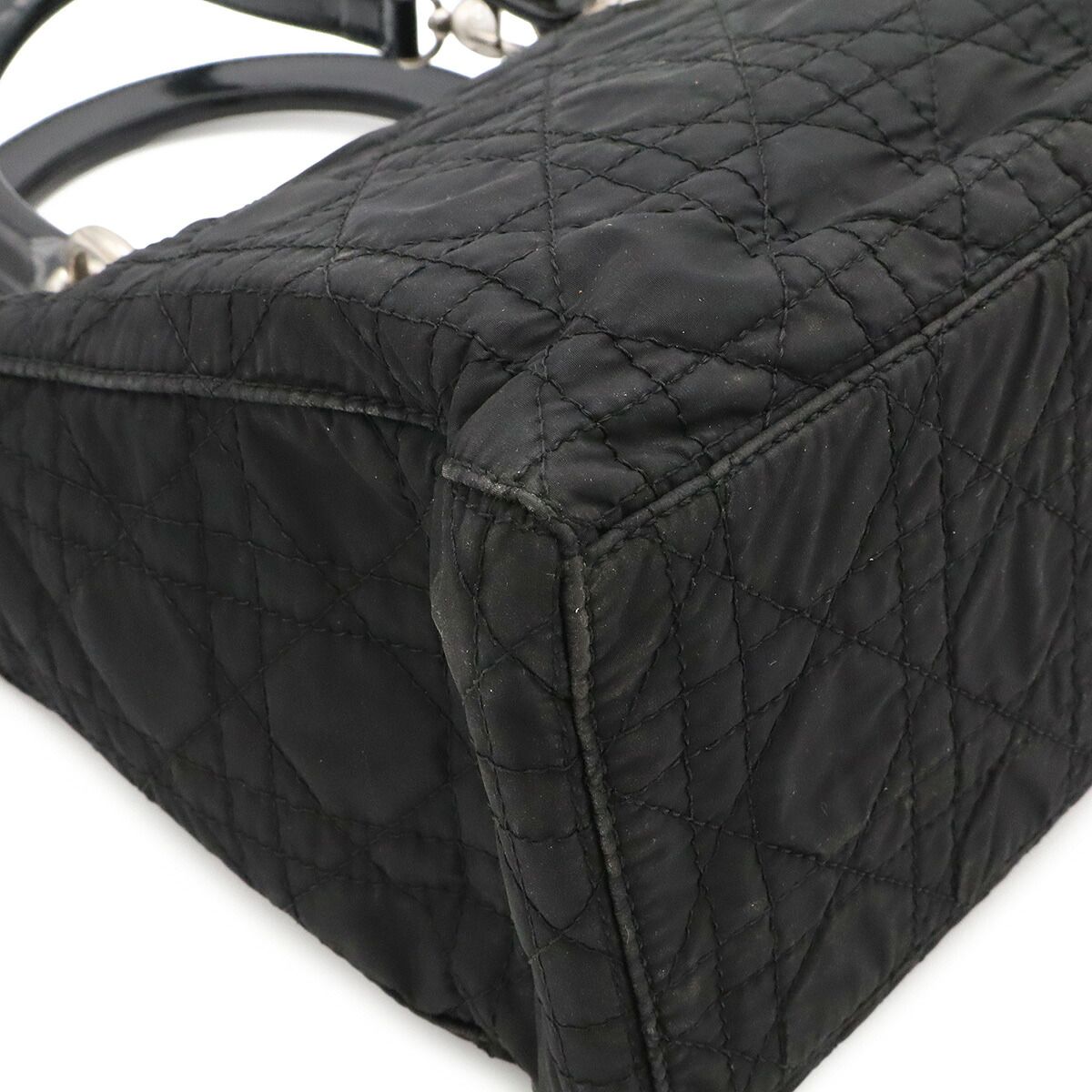 Christian Dior Lady Dior Nylon Handbag