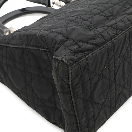 Christian Dior Lady Dior Nylon Handbag
