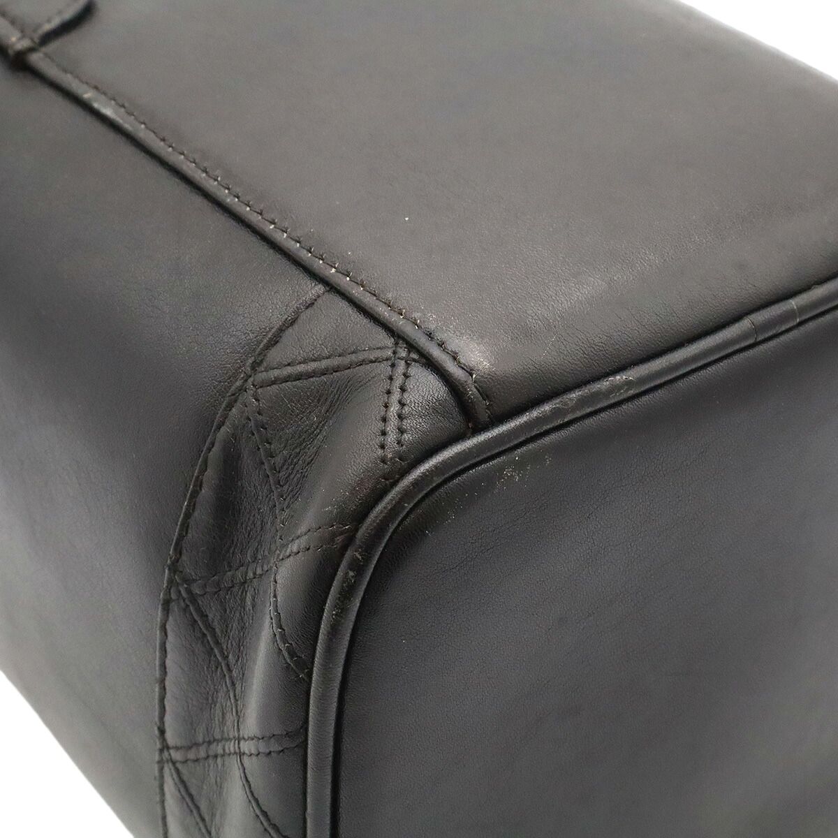 Chanel Bicolor Vanity Leather Pouch