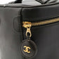 Chanel Bicolor Vanity Leather Pouch