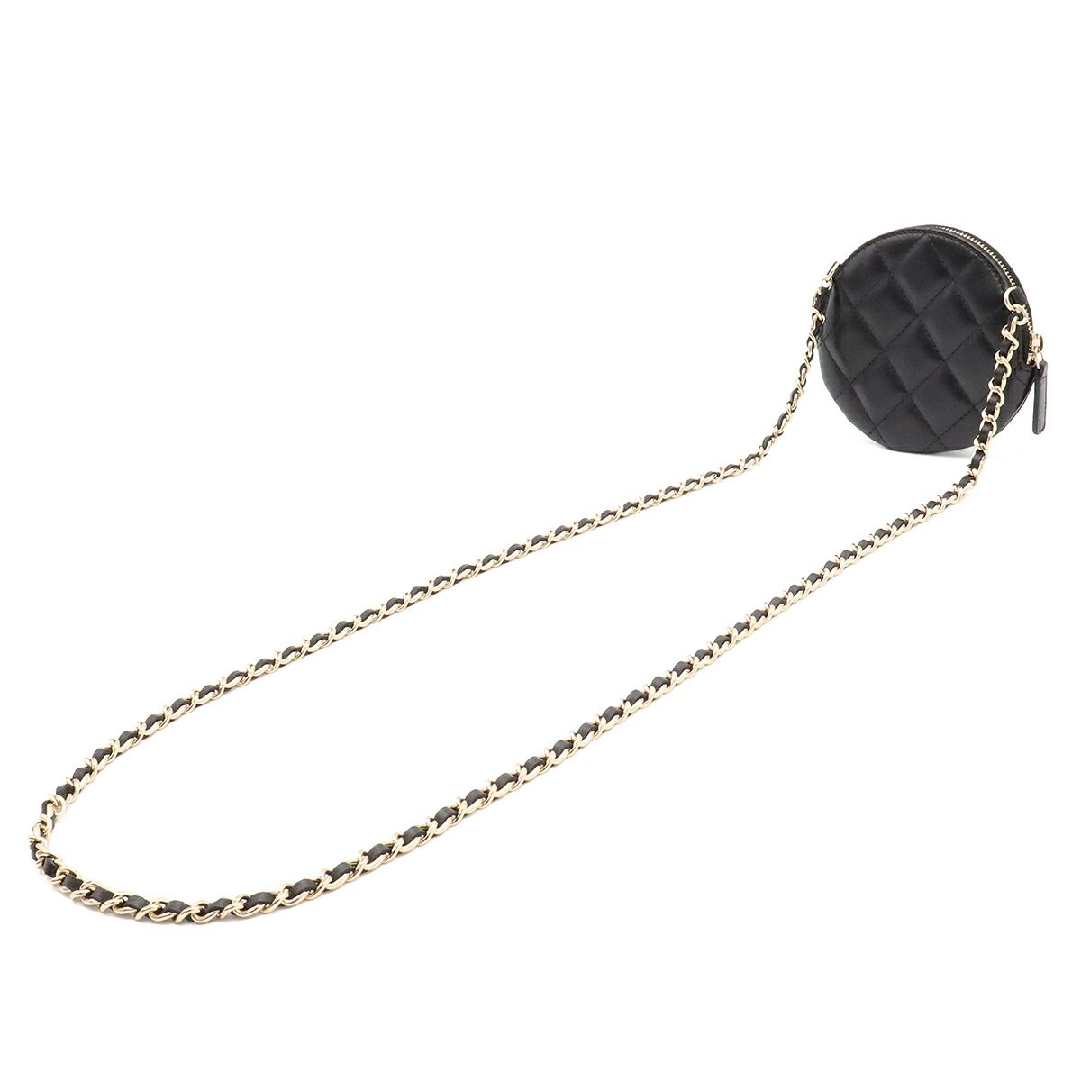 Chanel Camellia Lambskin Mini Shoulder Bag