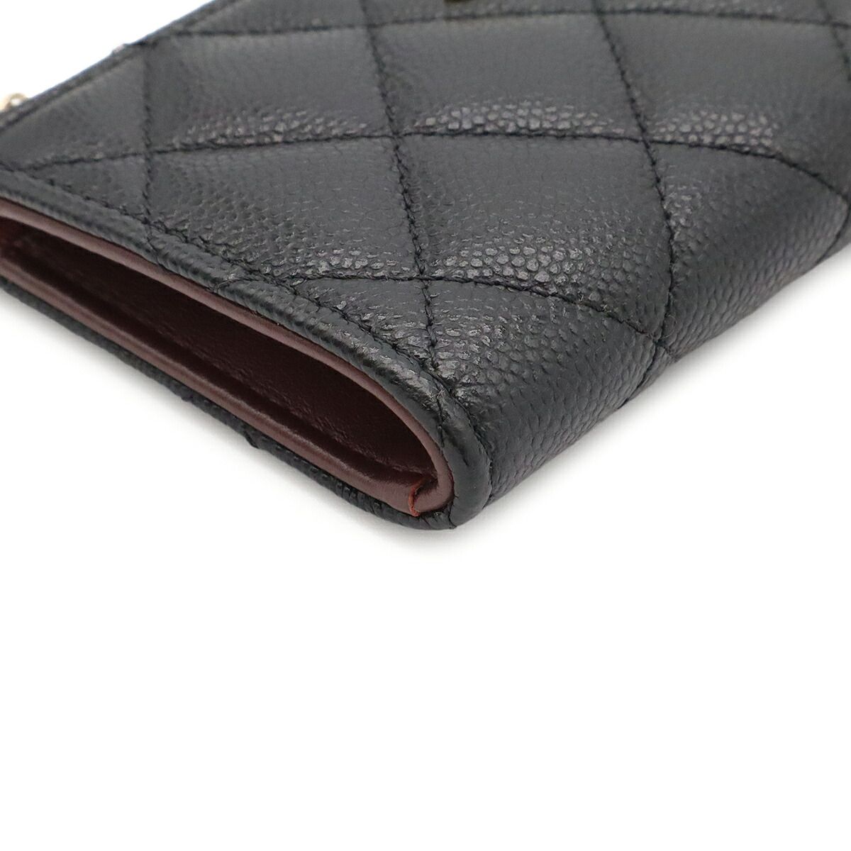 Chanel Caviar Skin Coin Case