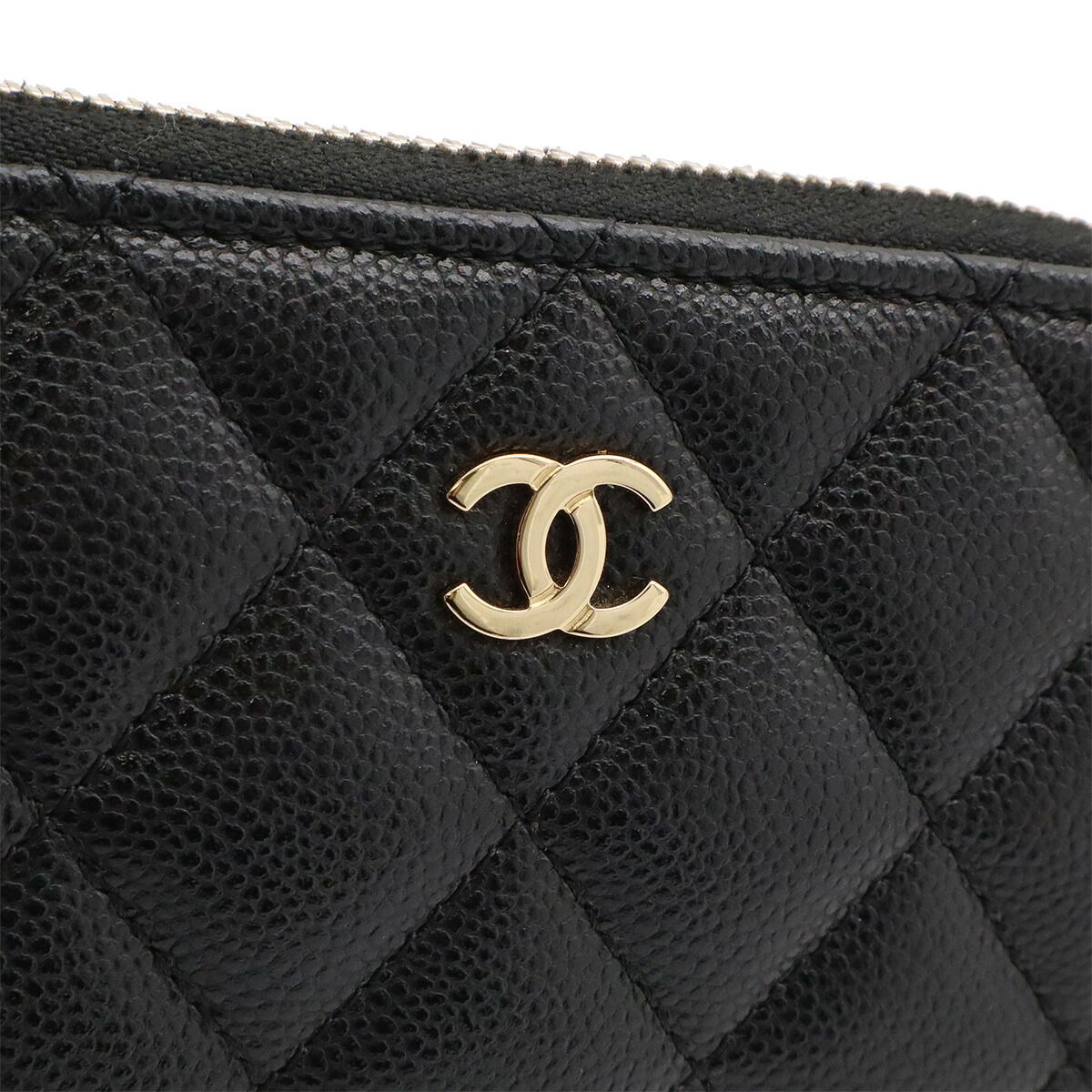 Chanel Caviar Skin Coin Case