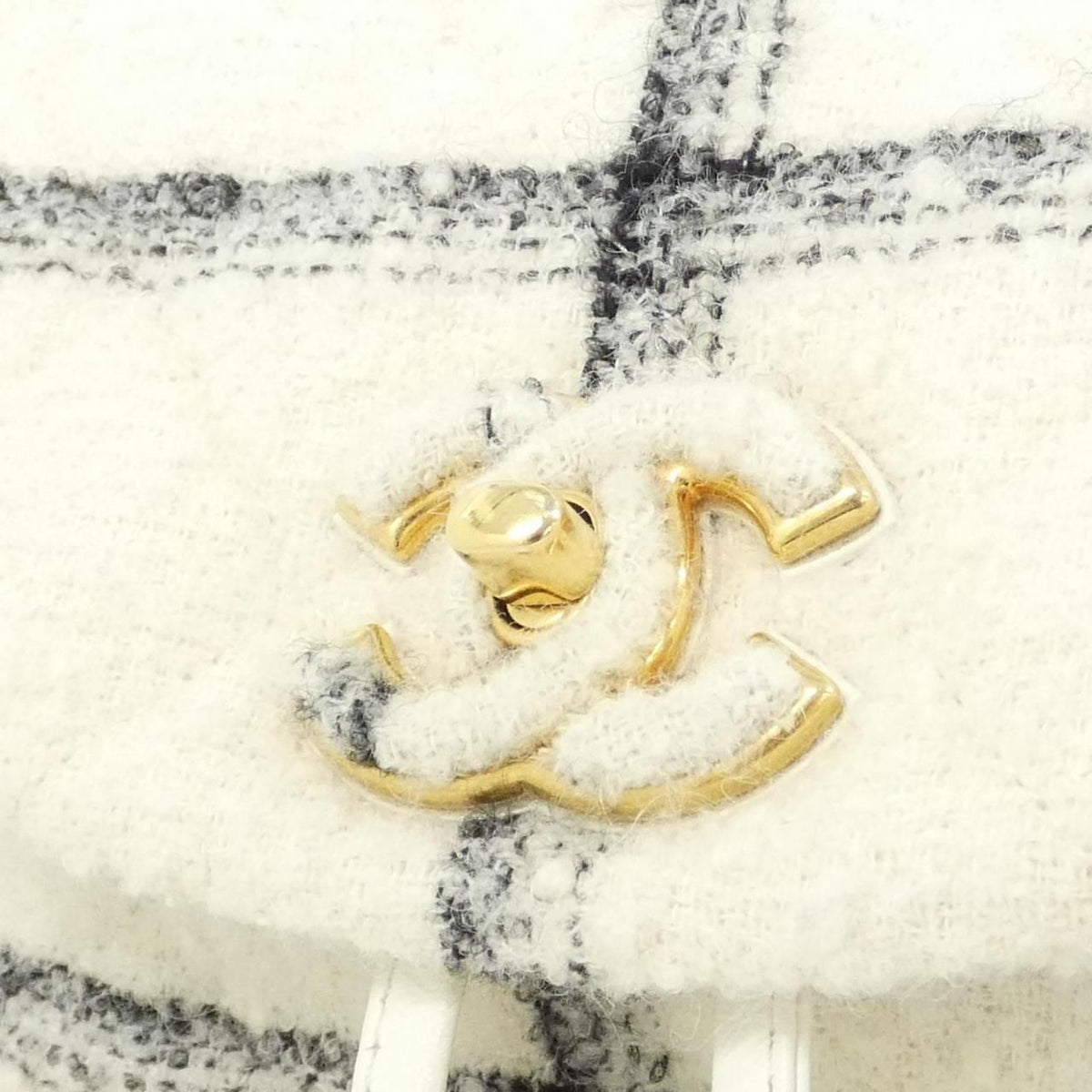 Chanel Wool Tweed Backpack