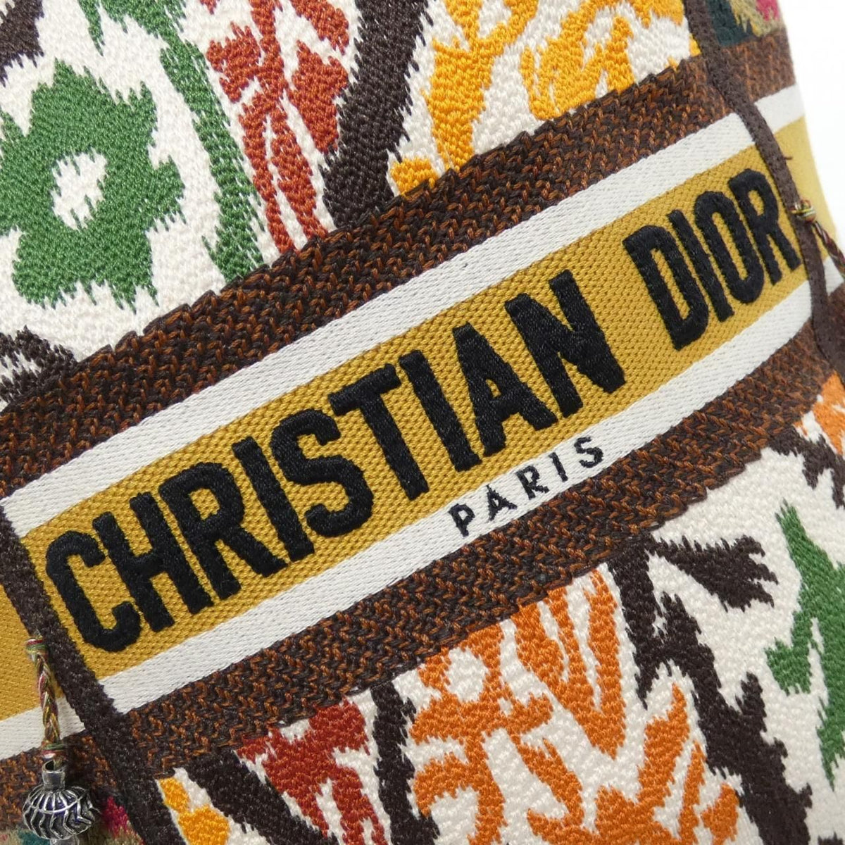 Christian Dior Oblique Canvas Shoulder Bag