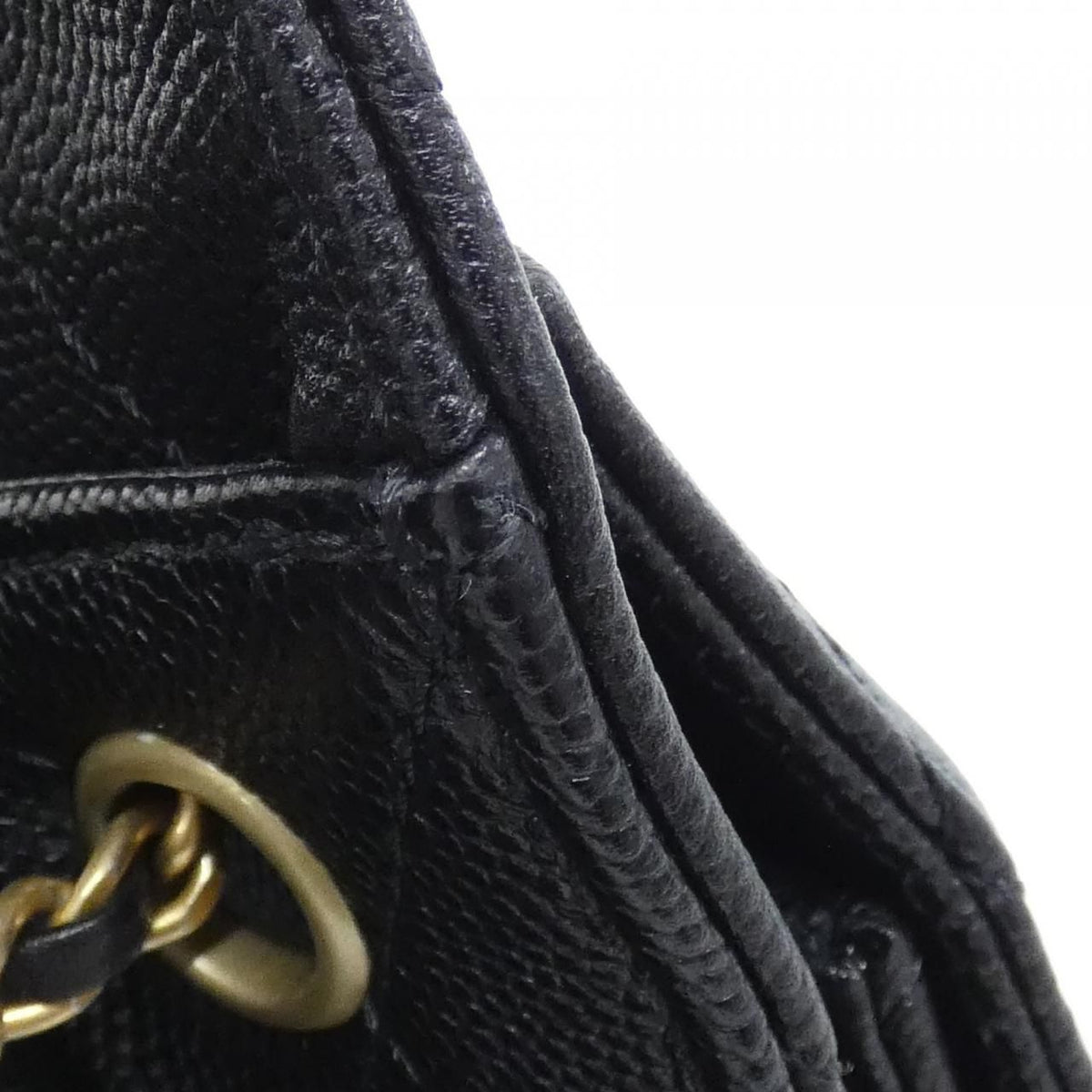 Chanel Caviar Skin Shoulder Bag