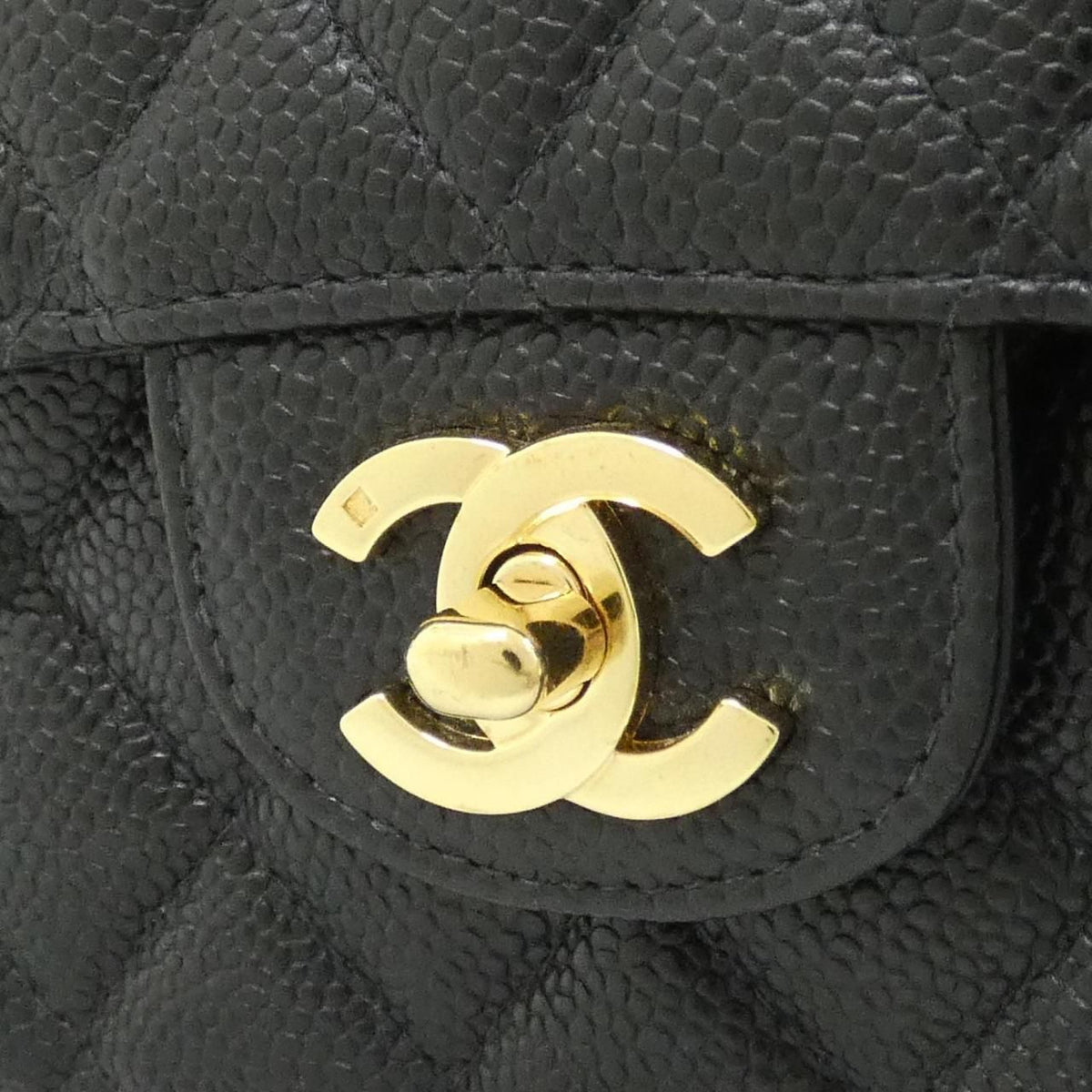 Chanel Caviar Skin Shoulder Bag