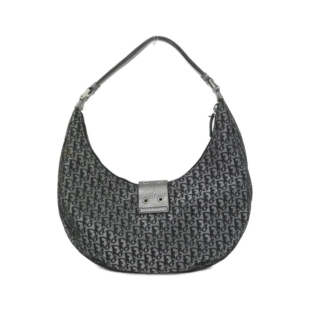 Christian Dior Canvas Leather Shoulder Bag