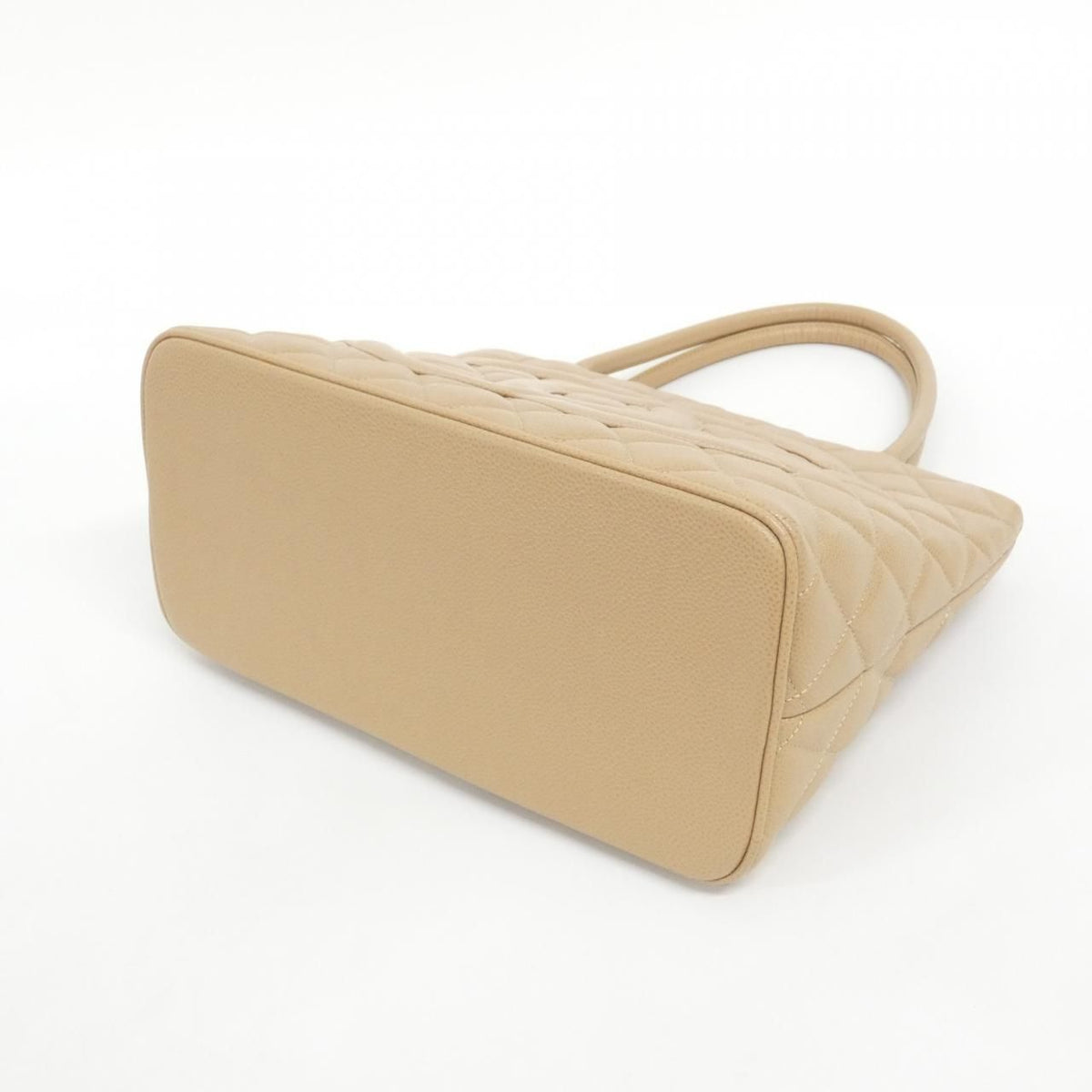 Chanel Grained Calfskin Handbag