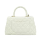 Chanel Coco Handle Caviar Skin Handbag