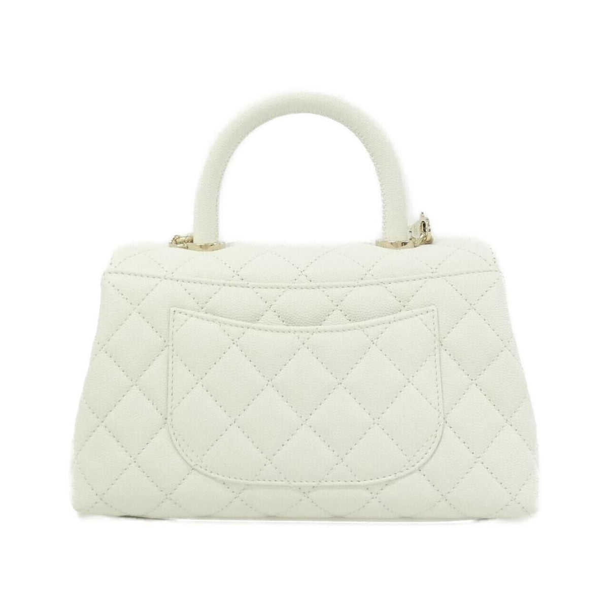 Chanel Coco Handle Caviar Skin Handbag