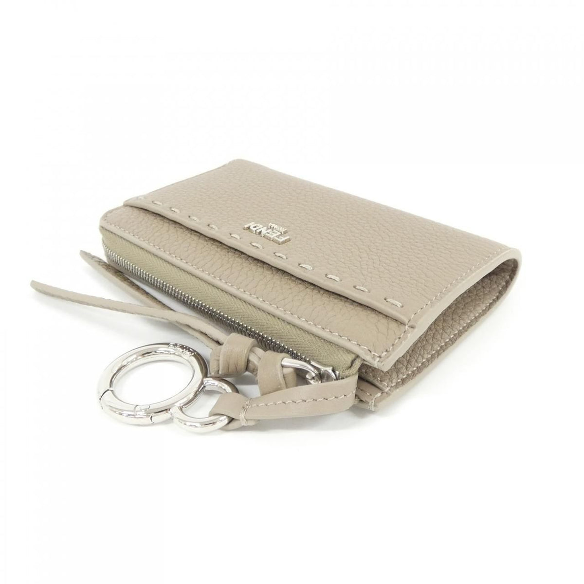 Fendi Selleria Peekaboo Calf Coin Key Case