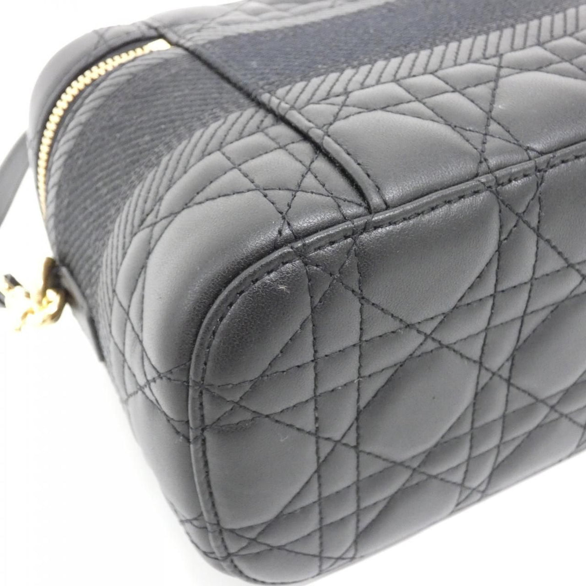 Christian Dior Dior Travel Lambskin Shoulder Bag