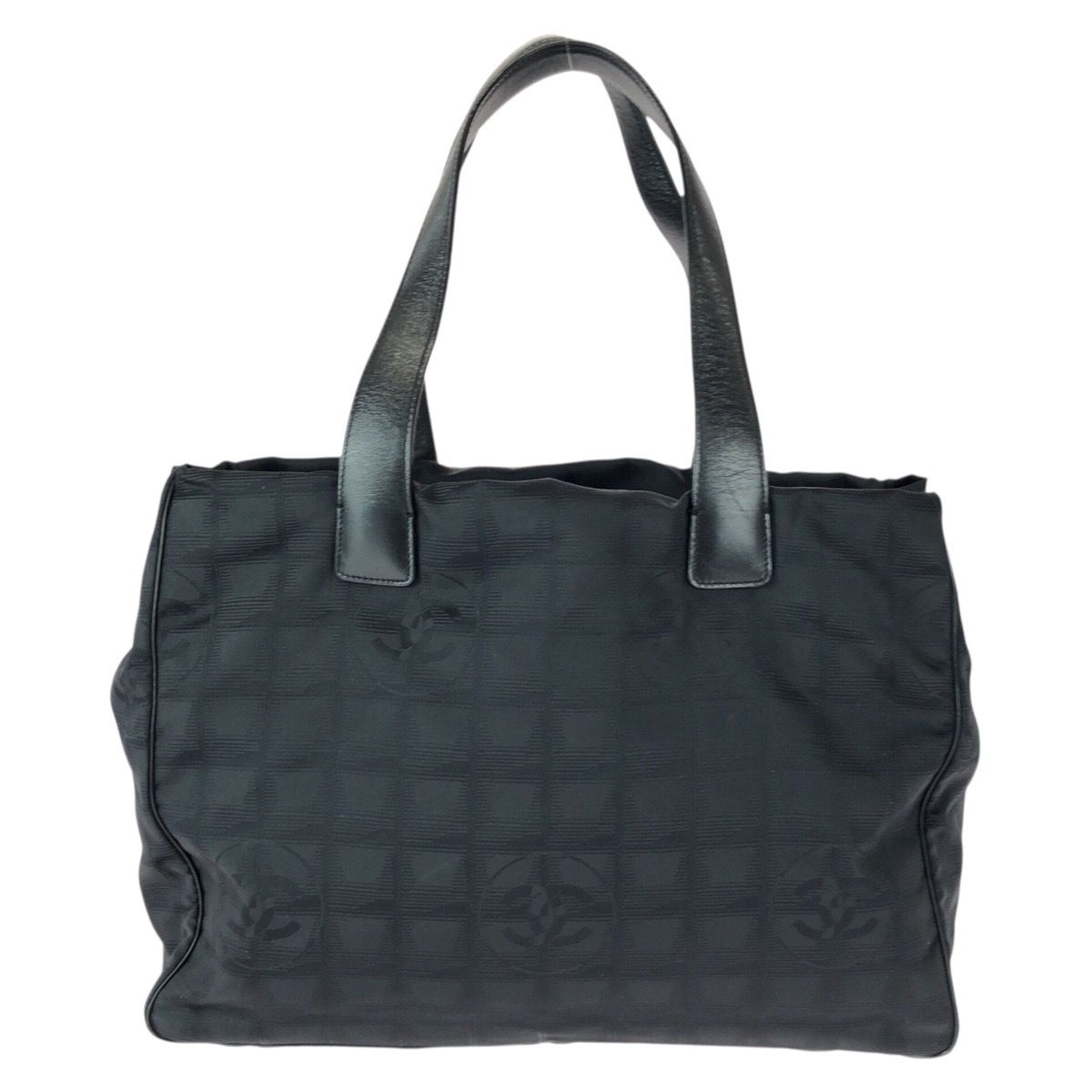 Chanel New Travel Line nylon leather tote bag