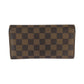 Louis Vuitton Portefeuille Sarah Damier Ebene Long Wallet