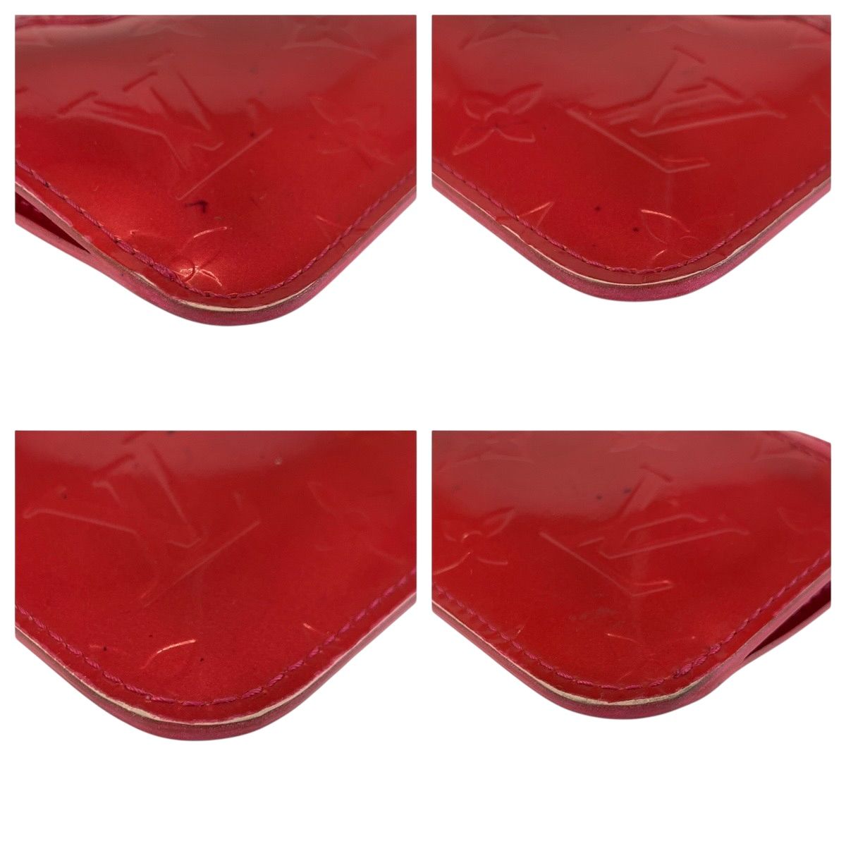 Louis Vuitton Pochette Cle Monogram Vernis Coin Case