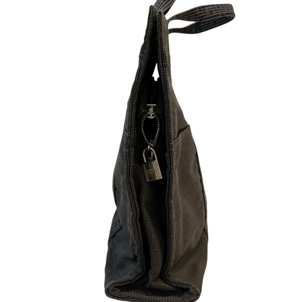 Hermes Herline MM Canvas Tote Bag