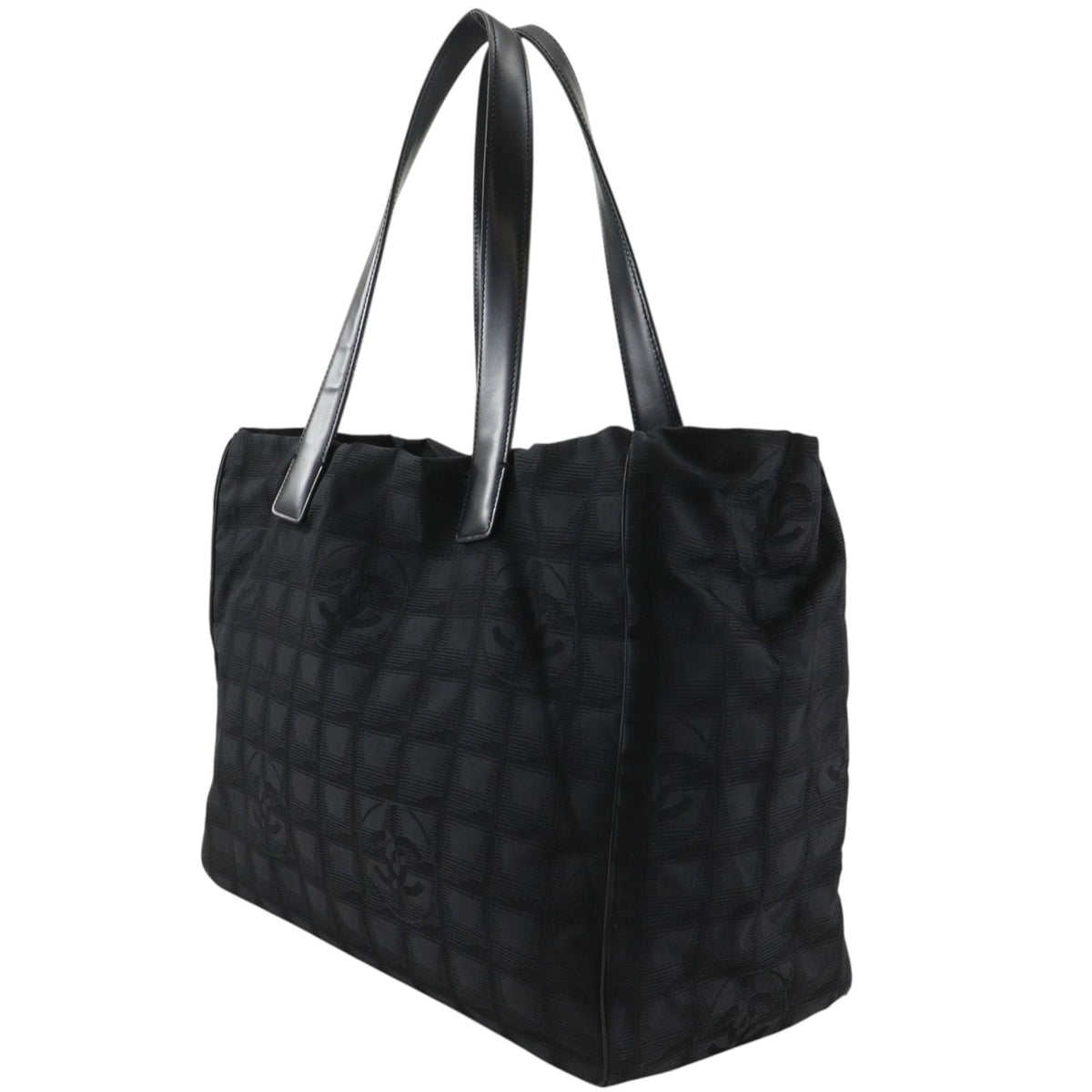 Chanel New Travel Line Nylon Canvas Tote Bag