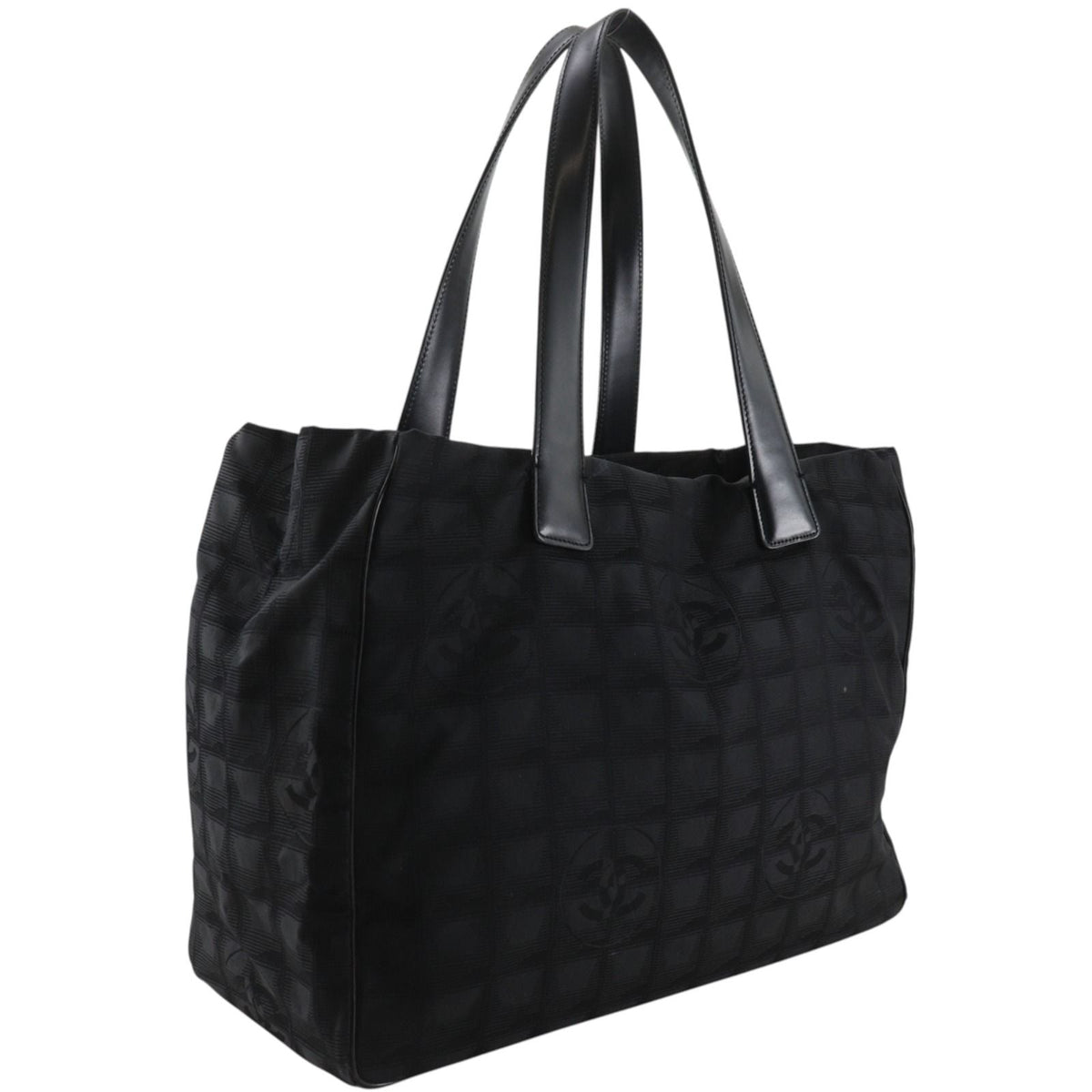 Chanel New Travel Line Nylon Canvas Tote Bag