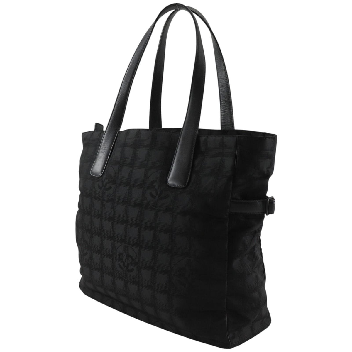 Chanel New Travel Line Nylon Canvas Tote Bag