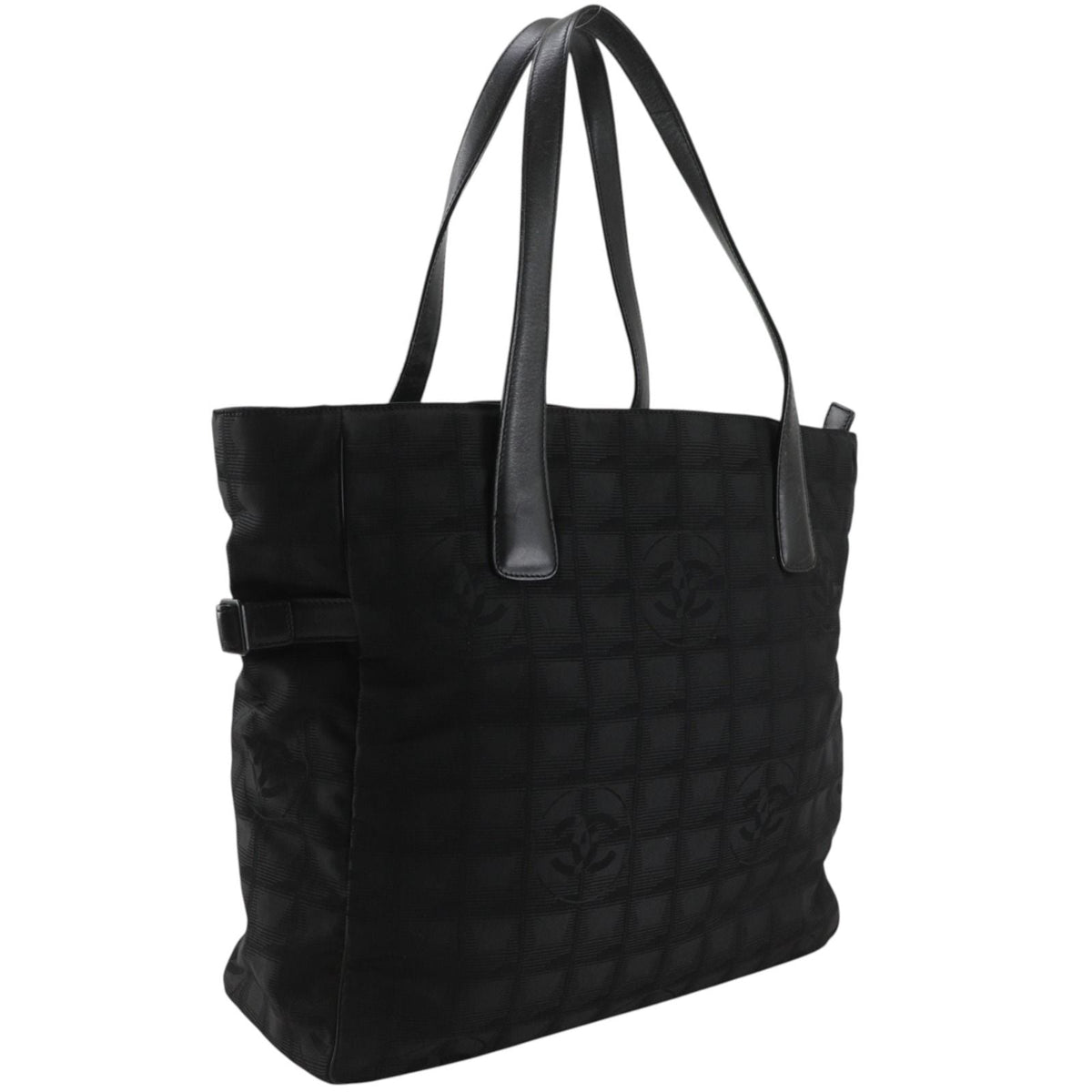 Chanel New Travel Line Nylon Canvas Tote Bag